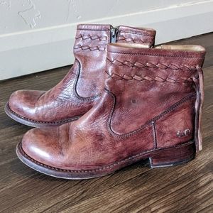 BEDSTU short leather boots